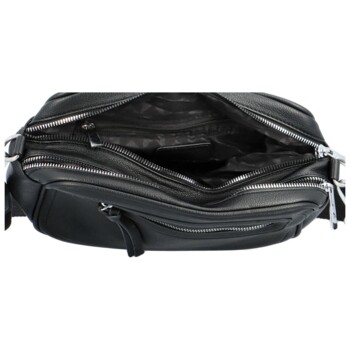 Dámska crossbody kabelka čierna - Paolo bags Tselmega
