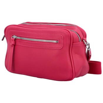 Dámska crossbody kabelka fuchsiová - Paolo bags Tselmega
