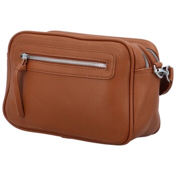 Dámska crossbody kabelka hnedá - Paolo bags Tselmega