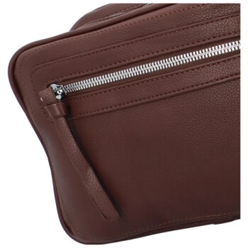 Dámska crossbody kabelka coffee - Paolo bags Tselmega