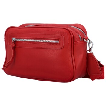Dámska crossbody kabelka červená - Paolo bags Tselmega