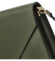 Luxusná kožená crossbody kabelka khaki - ItalY Wien