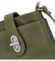 Dámska kožená crossbody kabelka khaki - ItalY Laira