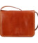 Dámska kožená crossbody koňaková - Delami Vera Pelle Satyrana