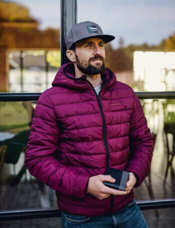 Pánska peňaženka čierna - Vuch Telson Slim
