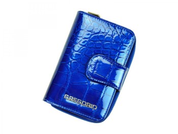 Dámska kožená peňaženka modrá - Gregorio Kasiopa
