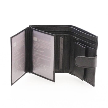 Pánska kožená peňaženka čierna - Wild Tiger Rares