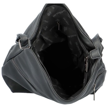Dámska kabelka cez plece čierna - Coveri Belineska