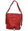 Dámska kabelka batoh červená - Romina Godzilla