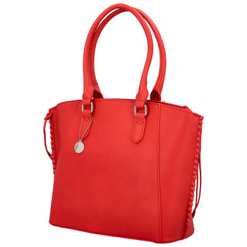 Dámska elegantná kabelka červená - DIANA & CO Spinny
