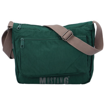 Športová taška cez rameno tmavo zelená - Mustang Agelesy
