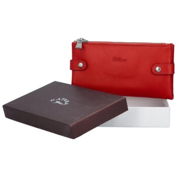 Dámska kožená peňaženka červená - Katana Mullina