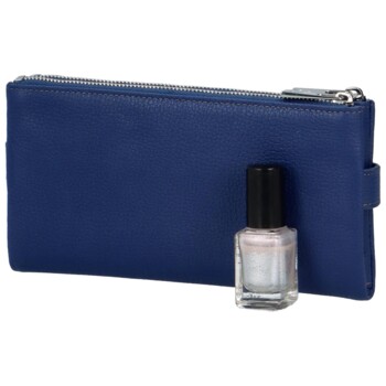 Dámska kožená peňaženka modrá - Katana Mullina