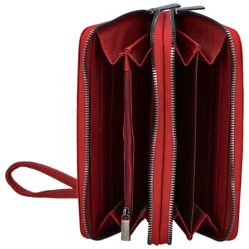 Dámska peňaženka červená - Paolo bags Deris