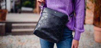 Dámska crossbody kabelka čierna - Vuch Lorca