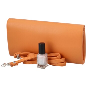 Dámska listová kabelka oranžová - Michelle Moon Tercea