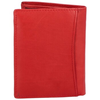 Pánska kožená peňaženka červená - Delami 8702