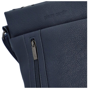 Pánska crossbody taška modrá - Pierre Cardin Wotsn