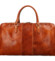 Luxusná kožená cestovná taška koňaková - Delami Jorger