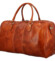 Luxusná kožená cestovná taška koňaková - Delami Jorger