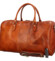 Luxusná kožená cestovná taška koňaková - Delami Jorger