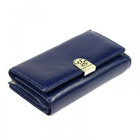 Dámska kožená peňaženka modrá - Gregorio Felissita