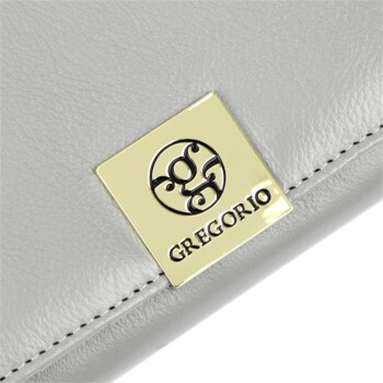 Dámska kožená peňaženka sivá - Gregorio Eleonora