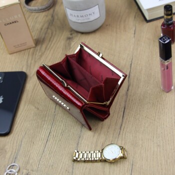 Dámska kožená peňaženka červená - Gregorio Timona