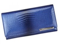 Dámska kožená peňaženka modrá - Gregorio Lisanda