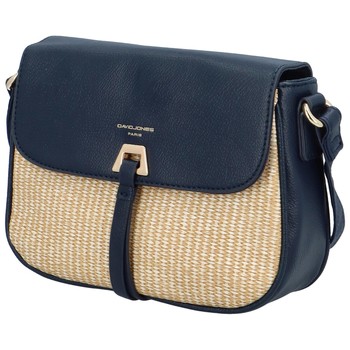 Dámska crossbody kabelka tmavomodrá - David Jones Flou