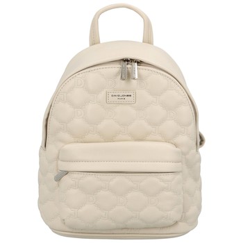 Dámsky mestský batoh svetlobéžový - David Jones Uniqum