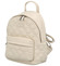 Dámsky mestský batoh svetlobéžový - David Jones Uniqum