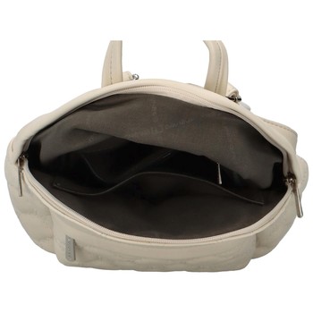 Dámsky mestský batoh svetlobéžový - David Jones Uniqum