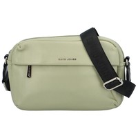 Dámska crossbody kabelka bledo zelená - David Jones Karill