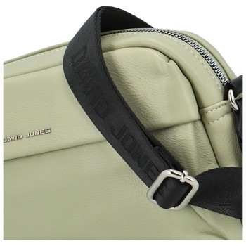 Dámska crossbody kabelka bledo zelená - David Jones Karill