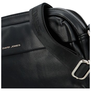 Dámska crossbody kabelka čierna - David Jones Karill