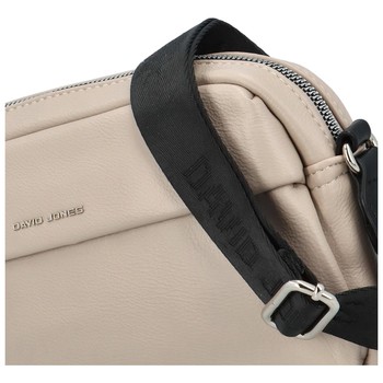 Dámska crossbody kabelka béžová - David Jones Karill