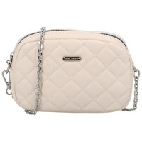 Dámska crossbody kabelka svetlo béžová - David Jones Audrey