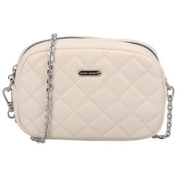 Dámska crossbody kabelka svetlobéžová - David Jones Audrey