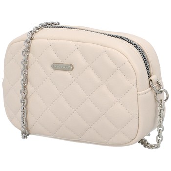 Dámska crossbody kabelka svetlobéžová - David Jones Audrey
