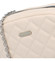Dámska crossbody kabelka svetlobéžová - David Jones Audrey