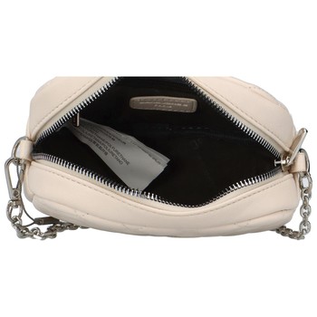 Dámska crossbody kabelka svetlobéžová - David Jones Audrey