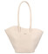 Dámska kabelka cez plece svetlobéžová - DIANA & CO Barbarra