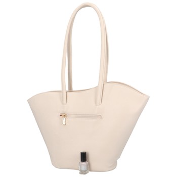 Dámska kabelka cez plece svetlobéžová - DIANA & CO Barbarra
