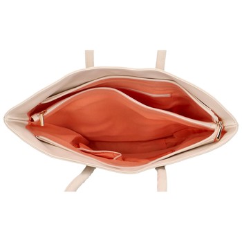 Dámska kabelka cez plece svetlobéžová - DIANA & CO Barbarra