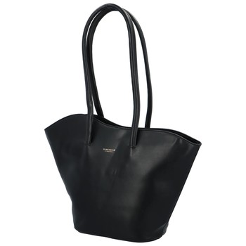 Dámska kabelka cez plece čierna - DIANA & CO Barbarra