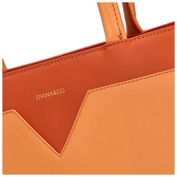 Dámska kabelka marhuľovo oranžová - DIANA & CO Olilia