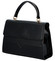 Dámska kabelka do ruky čierna - DIANA & CO Perforny