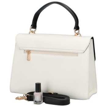 Dámska kabelka do ruky biela - DIANA & CO Perforny