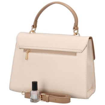 Dámska kabelka do ruky svetlobéžová - DIANA & CO Perforny